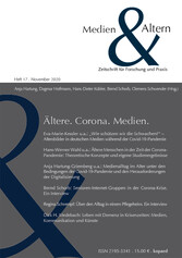 Ältere. Corona. Medien. - Medien & Altern Heft 17 (November 2020)