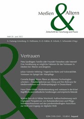 Vertrauen - Medien & Altern Heft 20 (2022)